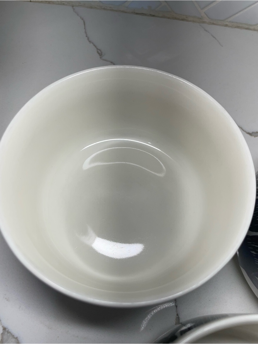 Marimekko Oiva Saapaivakirja 3pc Black and White Tree Motif 5in Ceramic Bowls - Picture 12 of 13